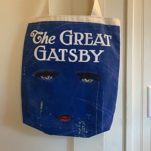 Great Gatsby Out of Print Cotton Book Tote